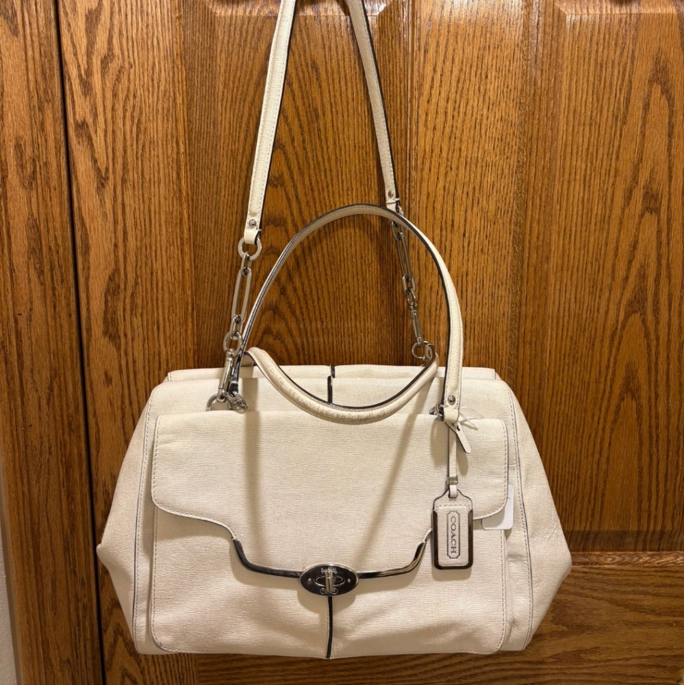 Coach Cream Crossbody Bag